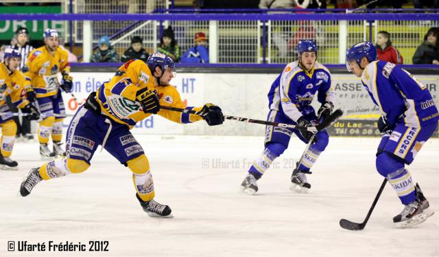 Photo hockey Ligue Magnus - Ligue Magnus, 25ème journée : Villard-de-Lans vs Dijon  - Dijon dans le top 4