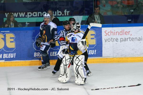 Photo hockey Ligue Magnus - Ligue Magnus, 2ème journée : Grenoble  vs Strasbourg  - Grenoble dans la nasse strasbourgeoise