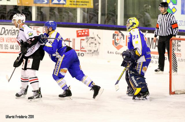 Photo hockey Ligue Magnus - Ligue Magnus, 4ème journée : Villard-de-Lans vs Briançon  - Briançon gagne la belle