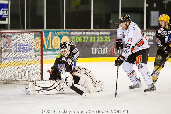 Photo hockey Ligue Magnus - Ligue Magnus, 5ème journée : Strasbourg  vs Amiens  - Frustration alsacienne