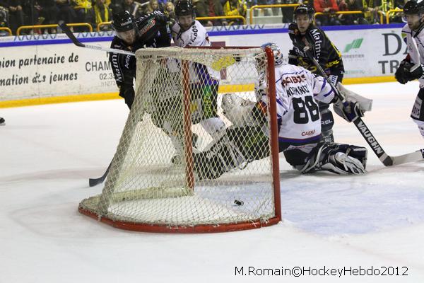 Photo hockey Ligue Magnus - Ligue Magnus, 7ème journée : Rouen vs Caen  - Des Dragons conquérants.