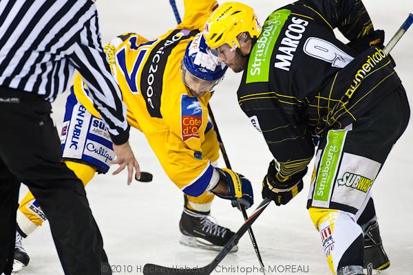 Photo hockey Ligue Magnus - Ligue Magnus, 7ème journée : Strasbourg  vs Dijon  - "Déçu"