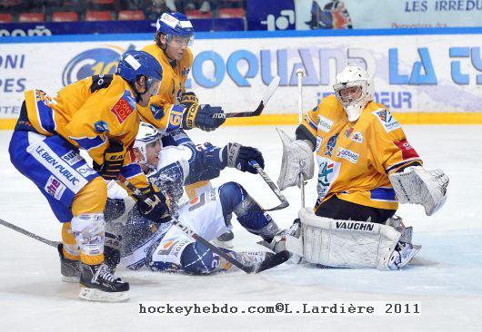Photo hockey Ligue Magnus - Ligue Magnus, 9ème journée : Grenoble  vs Dijon  - Grenoble Dijon : Thriller réussi !