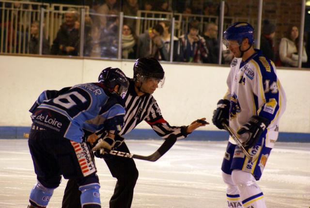 Photo hockey Ligue Magnus - Ligue Magnus, 9ème journée : Angers  vs Villard-de-Lans - Une minute a suffi aux Ours