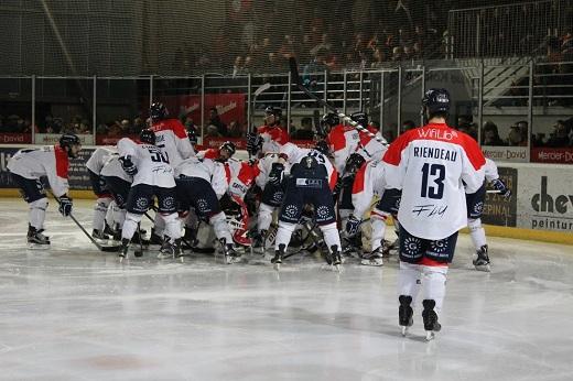 Photo hockey Ligue Magnus - Ligue Magnus, demi-finale, match 1 : Epinal  vs Angers  - Première manche pour Angers