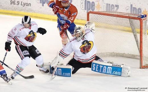 Photo hockey Ligue Magnus - Ligue Magnus, poule de maintien, 10ème journée : Lyon vs Morzine-Avoriaz - Lyon échoue aux portes des barrages