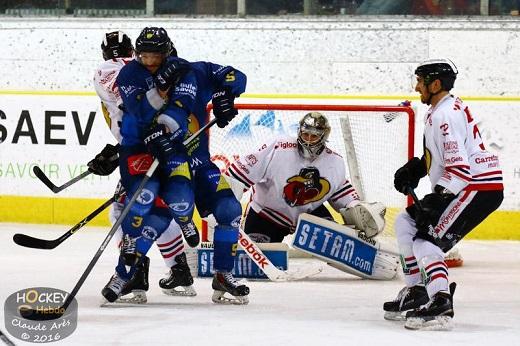 Photo hockey Ligue Magnus - Ligue Magnus, poule de maintien, 8ème journée : Chamonix  vs Morzine-Avoriaz - Le Chamois sauve sa peau !