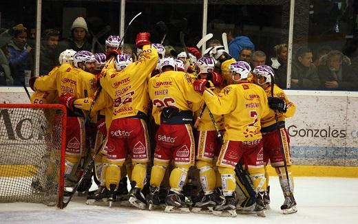 Photo hockey Ligue Magnus - Ligue Magnus, poule de maintien, 9ème journée : Morzine-Avoriaz vs Dijon  - Les Ducs pile à l