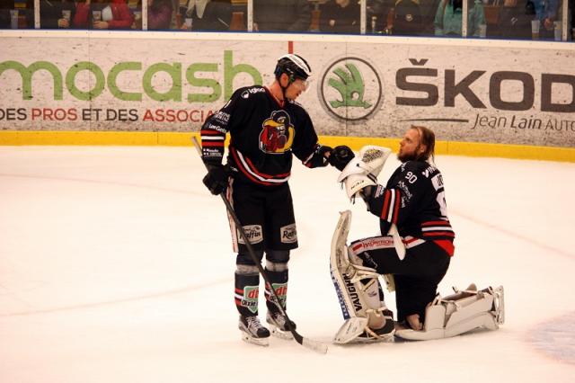 Photo hockey Ligue Magnus - Ligue Magnus, poule de maintien, 9ème journée : Morzine-Avoriaz vs Dijon  - Les Ducs pile à l