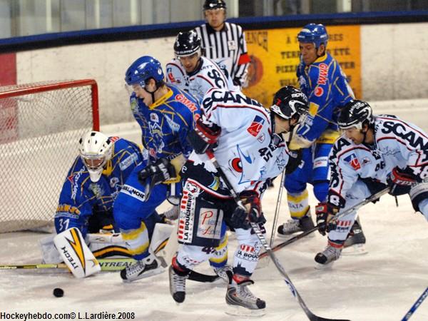 Photo hockey Ligue Magnus - LM - 10ème journée : Villard-de-Lans vs Angers  - Blanchissage ducal
