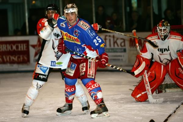 Photo hockey Ligue Magnus - LM - 12ème journée : Epinal  vs Tours  - Les Diables Noirs ont vécu l