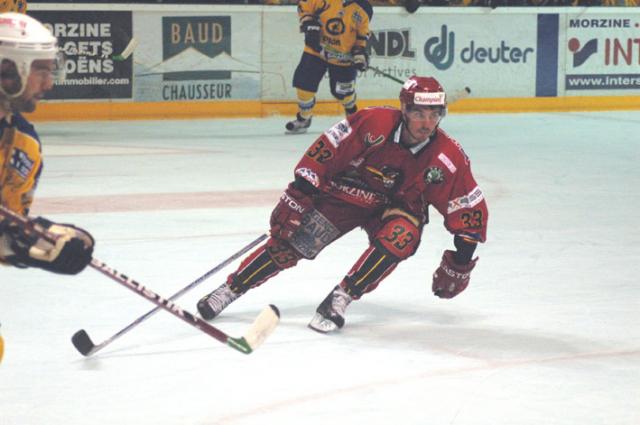 Photo hockey Ligue Magnus - LM - 12ème journée : Morzine-Avoriaz vs Chamonix  - A la hauteur de l\