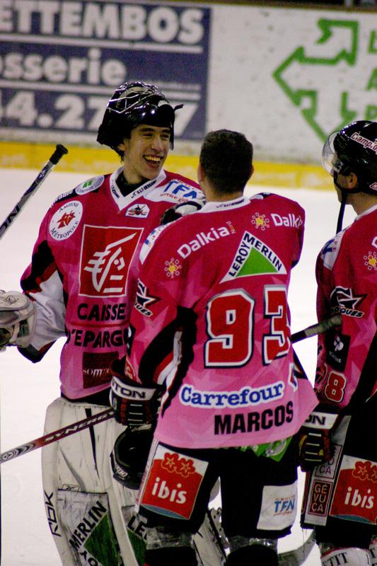 Photo hockey Ligue Magnus - LM - 15ème journée : Amiens  vs Epinal  - La tornade emporte les Dauphins