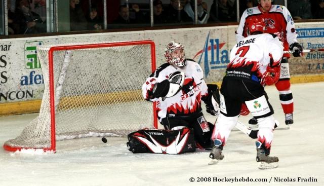 Photo hockey Ligue Magnus - LM - 16ème journée : Briançon  vs Neuilly/Marne - Les Diables Rouges écrasent les Bisons