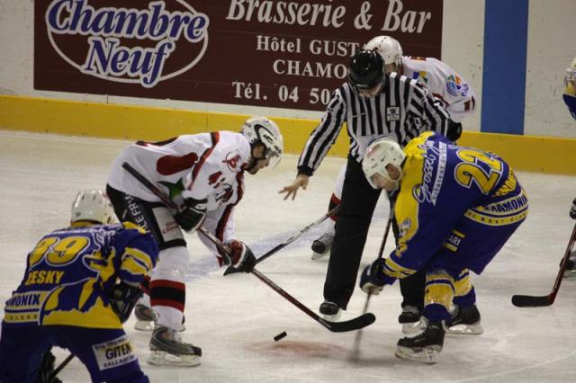 Photo hockey Ligue Magnus - LM - 18ème journée : Chamonix  vs Briançon  - Diables qui rient, Chamois qui pleurent