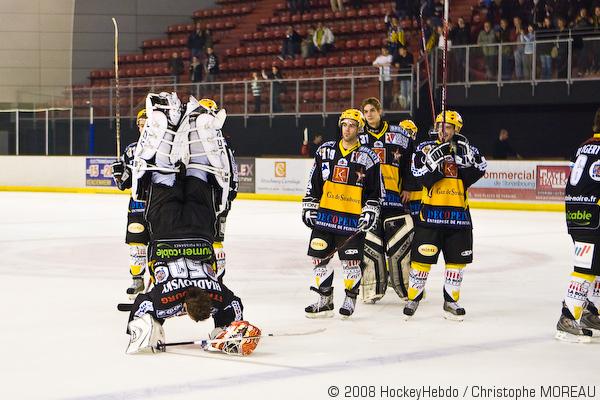 Photo hockey Ligue Magnus - LM - 1ère journée : Strasbourg  vs Amiens  - Premier match au bout du suspense