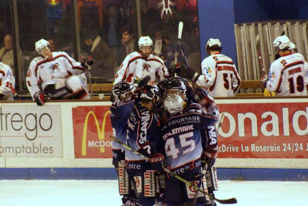 Photo hockey Ligue Magnus - LM - 20ème journée : Angers  vs Briançon  - Les Ducs face au leader