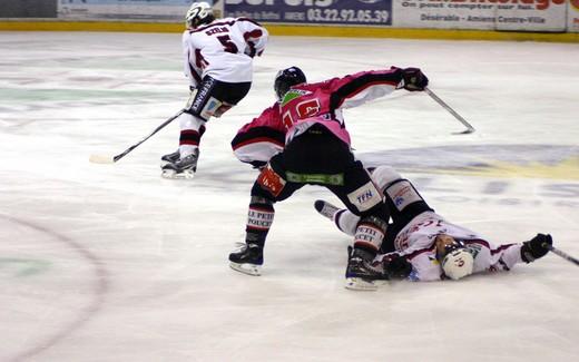 Photo hockey Ligue Magnus - LM - 23ème journée : Amiens  vs Briançon  - Une belle résistance