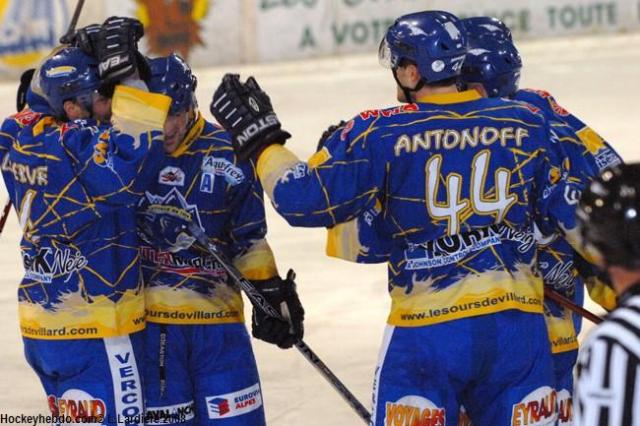 Photo hockey Ligue Magnus - LM - 23ème journée : Villard-de-Lans vs Dijon  - Jolie fête à André Ravix