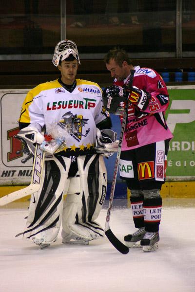 Photo hockey Ligue Magnus - LM - 2ème journée : Amiens  vs Rouen - Le réalisme Rouennais