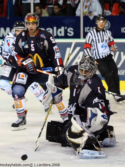 Photo hockey Ligue Magnus - LM - 3ème journée : Grenoble  vs Angers  - Grenoble seul leader 