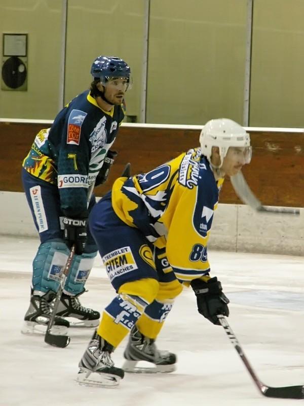 Photo hockey Ligue Magnus - LM - 5ème journée : Dijon  vs Chamonix  - Juste le minimum