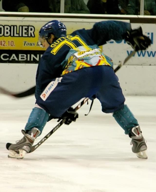 Photo hockey Ligue Magnus - LM - 5ème journée : Dijon  vs Chamonix  - Juste le minimum