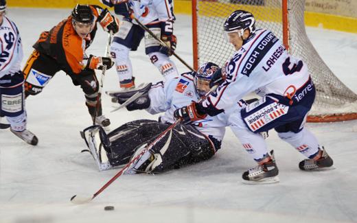 Photo hockey Ligue Magnus - LM - 5ème journée : Tours  vs Angers  - La Main de Dieu