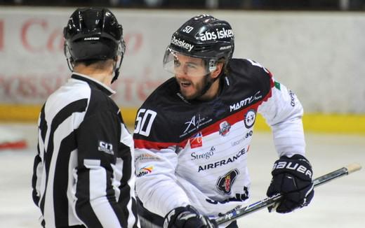 Photo hockey Ligue Magnus - LM playoff, 1/4 de finale, match 3 : Briançon  vs Angers  - Angers décidément plus fort 