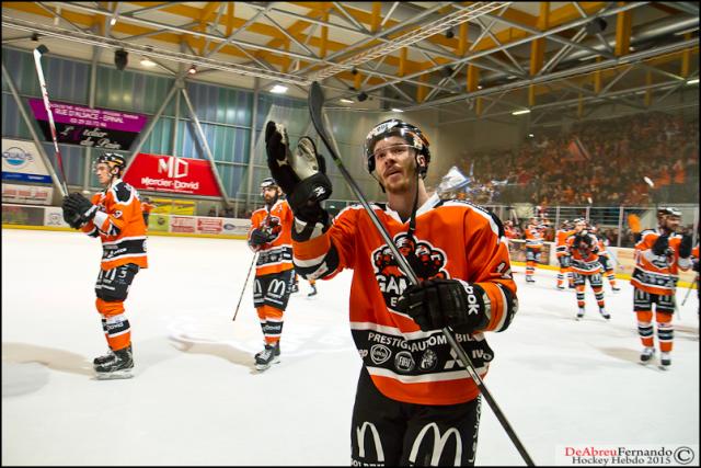 Photo hockey Ligue Magnus - LM playoff, finale, match 4 : Epinal  vs Gap  - Epinal à une marche du titre