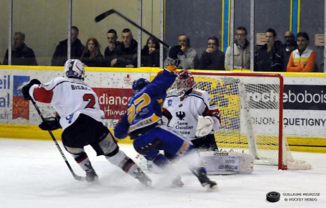 Photo hockey Ligue Magnus - LM playoff 1/2 finale, match 4 : Dijon  vs Briançon  - Briançon OK, Dijon KO