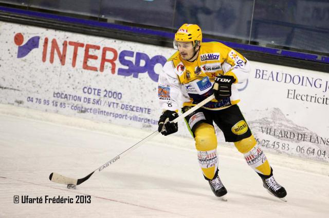 Photo hockey Ligue Magnus - LM playoff 1er tour, match 2 : Villard-de-Lans vs Strasbourg  - Strasbourg égalise ! 