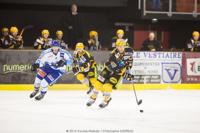 Photo hockey Ligue Magnus - LM playoff 1er tour, match 3 : Strasbourg  vs Villard-de-Lans - La malédiction a encore frappé