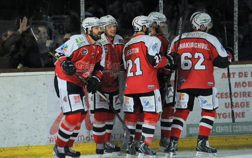Photo hockey Ligue Magnus - LM playoff finale, match 1 : Briançon  vs Angers  - Briançon impressionne