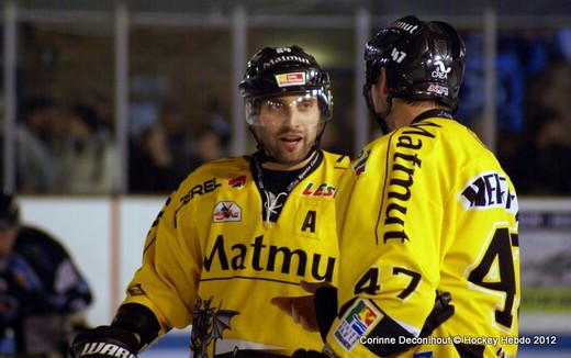 Photo hockey Ligue Magnus - LM Playoffs : 1/2 finale , match 3 : Angers  vs Rouen - La suprématie rouennaise