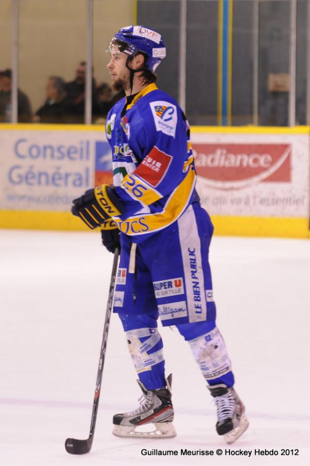 Photo hockey Ligue Magnus - LM Playoffs : 1/4 , match 1 : Dijon  vs Grenoble  - Dijon fait le métier