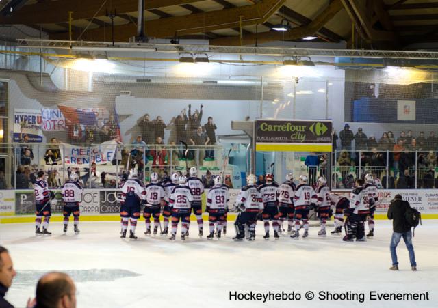 Photo hockey Ligue Magnus - LM Playoffs : 1/4, match 5 : Angers vs Grenoble - Grenoble sort la tête haute Photo hockey Ligue Magnus - LM Playoffs : 1/4, match 5 : Angers vs Grenoble - Grenoble sort la tête haute