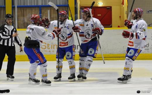 Photo hockey Ligue Magnus - LM Poule Relégation Match 4 : Caen  vs Lyon - Lyon sauve sa tête en Magnus