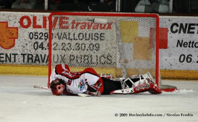 Photo hockey Ligue Magnus - Play-off : 1/2 finale, match 2 : Briançon  vs Angers  - Briançon l\