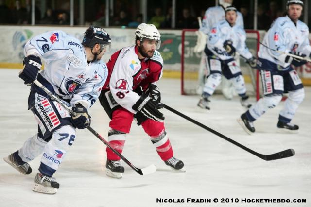 Photo hockey Ligue Magnus - Play-off Ligue Magnus : 1/2 de finale, match 2 : Briançon  vs Angers  - Le réalisme Angevin