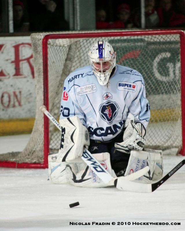 Photo hockey Ligue Magnus - Play-off Ligue Magnus : 1/2 de finale, match 2 : Briançon  vs Angers  - Le réalisme Angevin