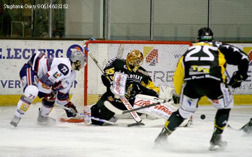 Photo hockey Ligue Magnus - Play-off Ligue Magnus : 1/2 de finale, match 2 : Rouen vs Grenoble  - Rouen passe la deuxième