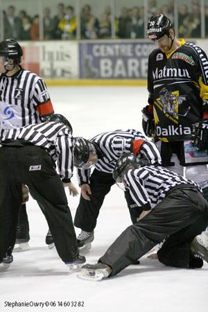 Photo hockey Ligue Magnus - Play-off Ligue Magnus : finale, match 5 : Rouen vs Angers  - Rouen : Une dizième à l