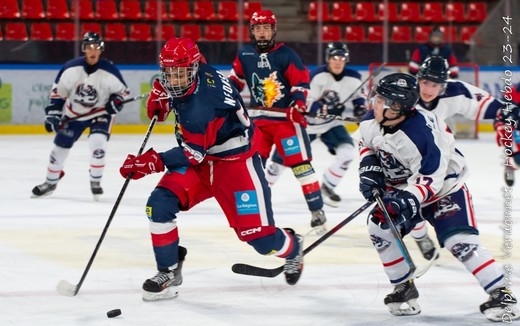Photo hockey Mineur U17/U20 Elite -  : Grenoble U20 vs Angers U20 - U20 - Grenoble tout en maîtrise vs Angers