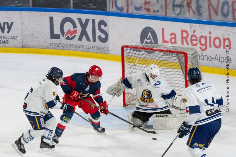 Photo hockey Mineur U17/U20 Elite - Mineur U17/U20 Elite : Grenoble U20 (Les Brûleurs de loups) - Finale U20 – J1 : les derbys