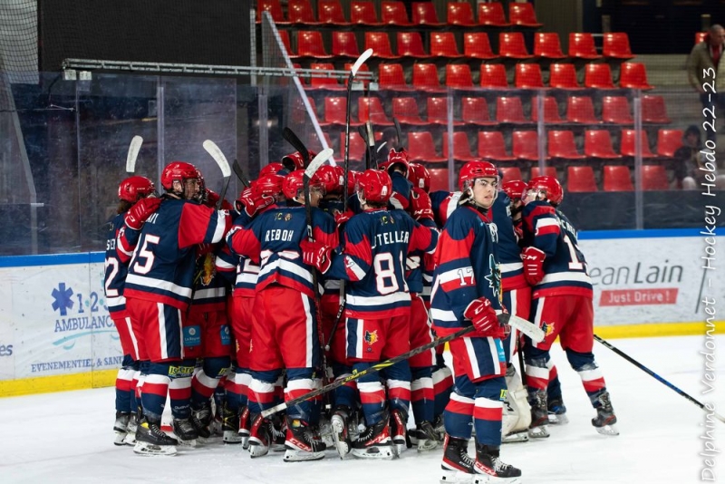 Photo hockey Mineur U17/U20 Elite - Mineur U17/U20 Elite - U20 Grenoble file en finale avec facilité