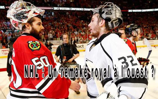 Photo hockey NHL : National Hockey League - AHL - NHL : National Hockey League - AHL - Chicago – Los Angeles : Un remake royal à l\