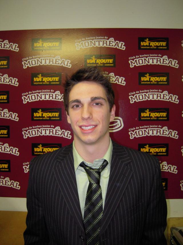 Photo hockey NHL : National Hockey League - AHL - NHL : National Hockey League - AHL - Hockey LHJMQ : Gros plan ... le Junior Montréal