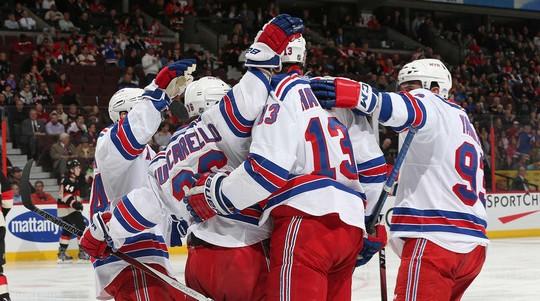 Photo hockey NHL : National Hockey League - AHL - NHL : National Hockey League - AHL - NHL : Les Rangers qualifiés