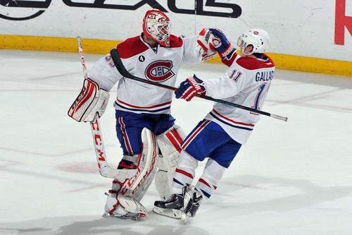 Photo hockey NHL : National Hockey League - AHL - NHL : National Hockey League - AHL - NHL : Montréal sourit, Los Angeles grimace